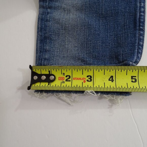 Madewell 9" High Rise Skinny Jeans Women Size 26 Rip New York Wash Denim K1868 - Picture 14 of 15